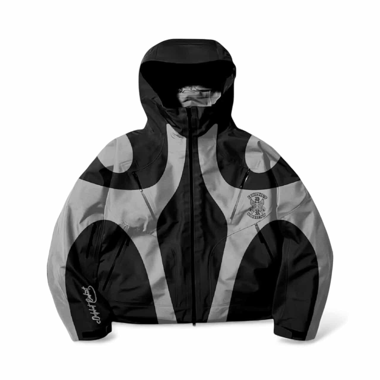 DOLPHET RICHENT RESILIENT TRACKSUIT JACKET GREY