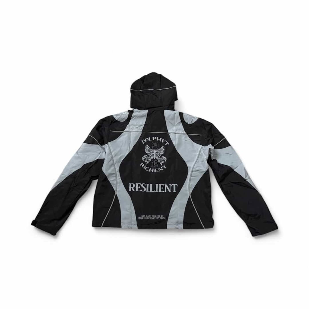 DOLPHET RICHENT RESILIENT TRACKSUIT JACKET GREY