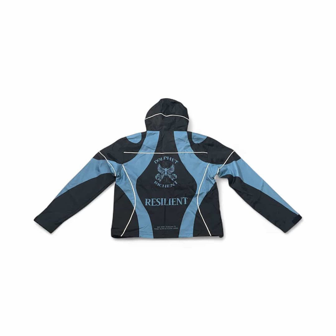 DOLPHET RICHENT RESILIENT TRACKSUIT JACKET BLUE